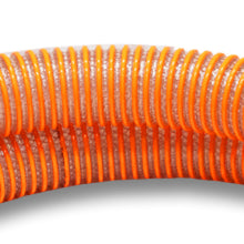 6" Orange & Clear PVC Suction Hose NPSH Female x NPT Male