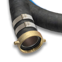 4" Black Rubber Suction Hose NPSH Female x NPT Male