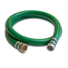 2" Green PVC Suction Hose NPSH Female x NPSH Male