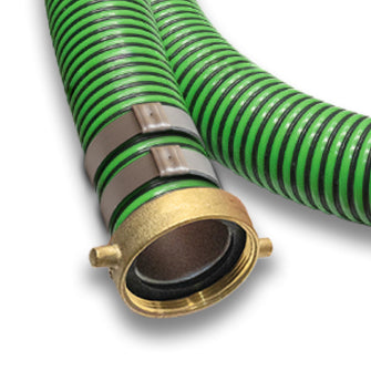 2" Green EPDM Suction Hose NPSH Female x NPT Male