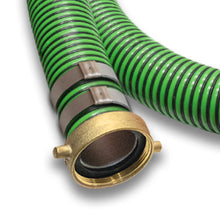 1" Green EPDM Suction Hose NPSH Female x NPT Male