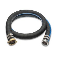 1-1/2" Black Rubber Suction Hose NPSH Female x NPT Male