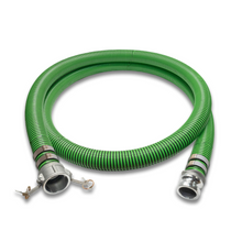 1-1/2" Green EPDM Suction Hose Camlock Female x Camlock Male