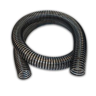 6" Black PVC Suction Hose Uncoupled