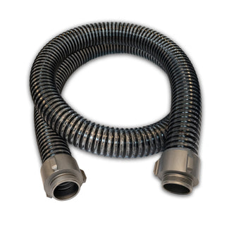 2" Black PVC Suction Hose NPSH Male x NPSH Male