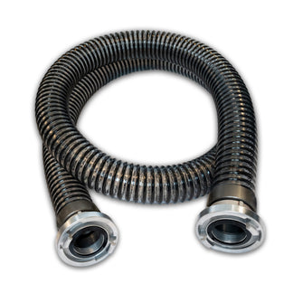 2-1/2" Black PVC Suction Hose Storz x Storz